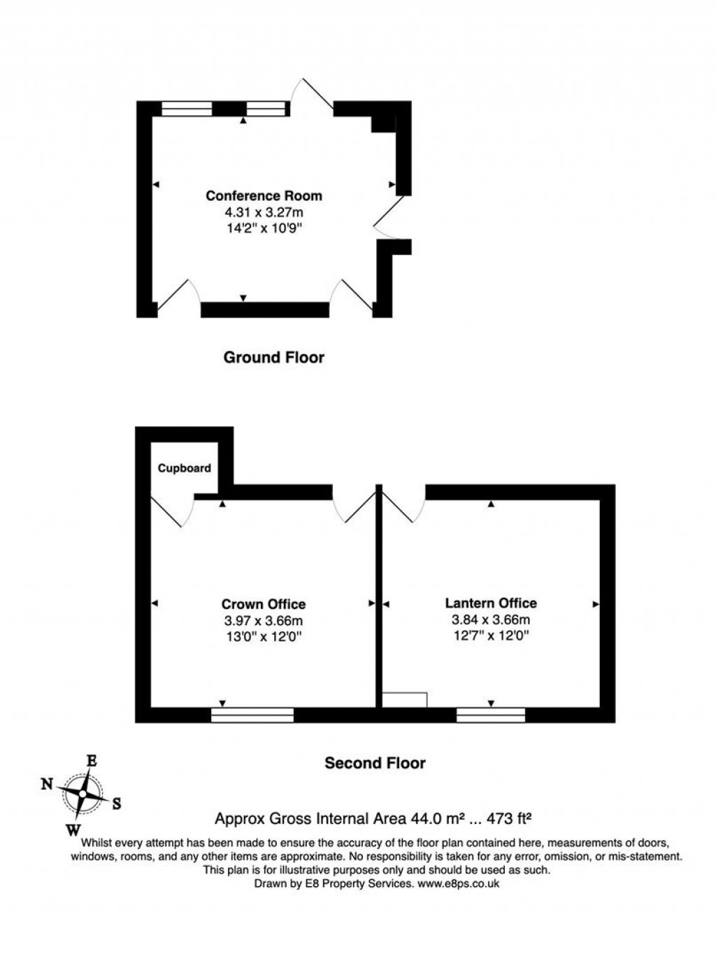 Floorplans For 5-7Stert Street, Abingdon on Thames