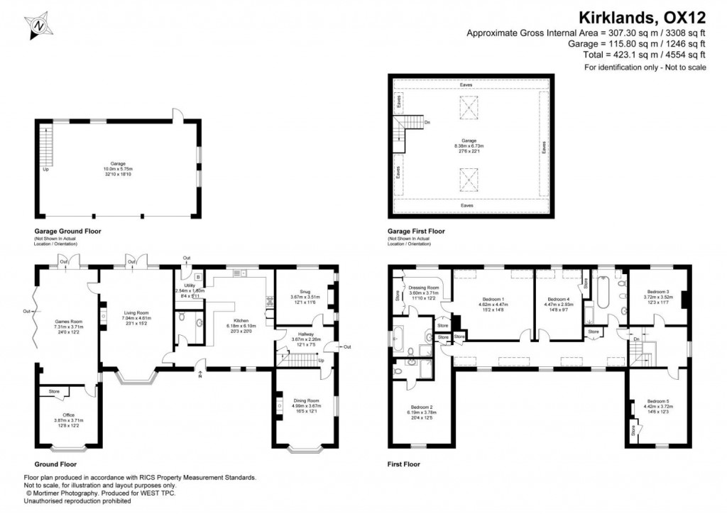 Floorplans For Ickleton Road, East Challow, Wantage