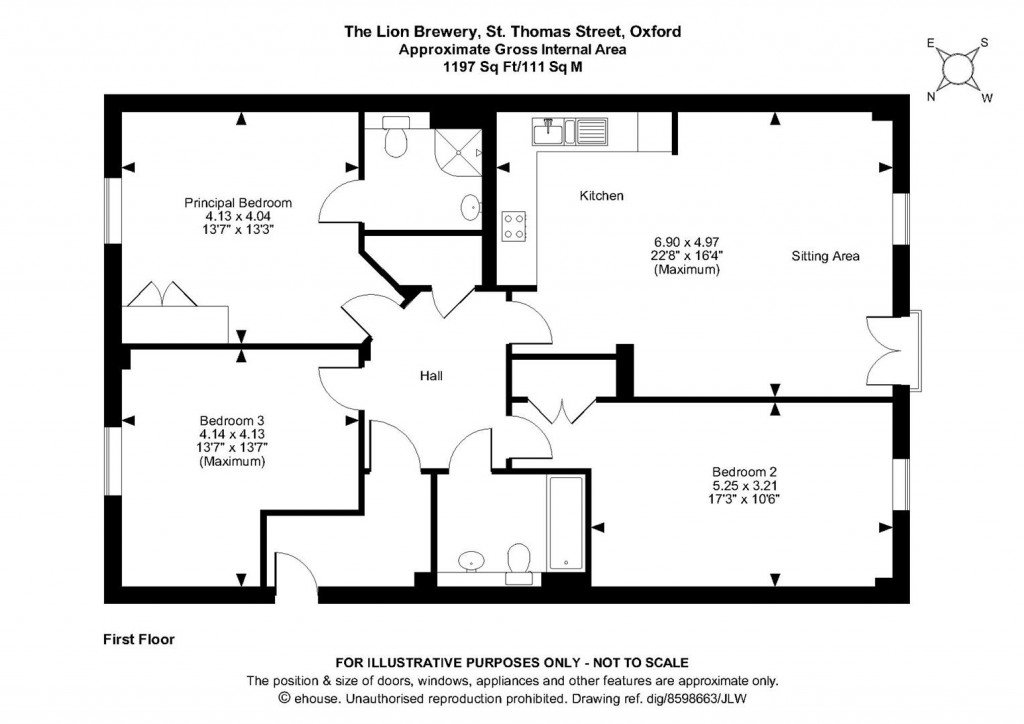 Floorplans For St. Thomas Street, Oxford