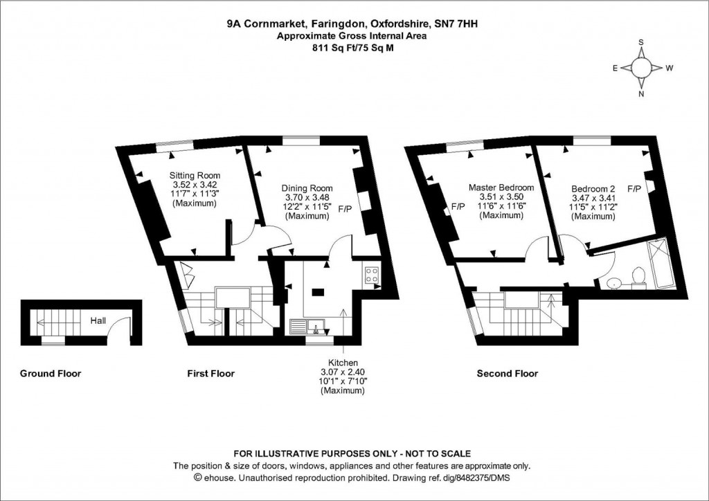 Floorplans For Cornmarket, Faringdon, Oxfordshire