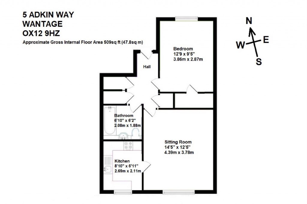 Floorplans For Adkin Way, Wantage