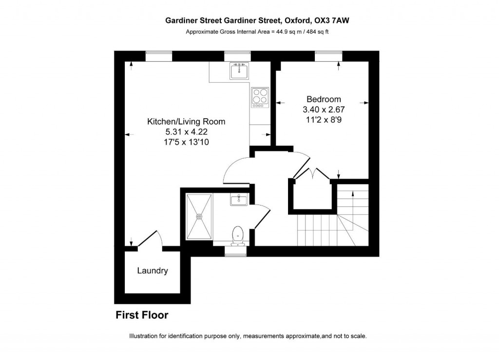 Floorplans For Gardiner Street, Headington, Oxford