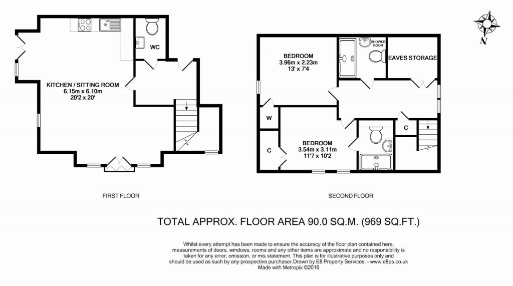 Floorplans For Marston & Headington Border, Oxford
