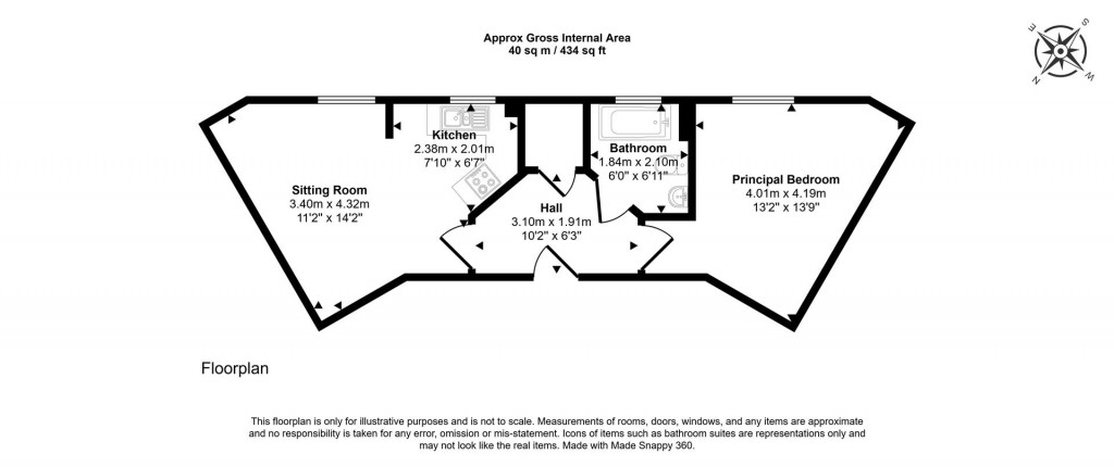 Floorplans For Balcombe Court, Wantage