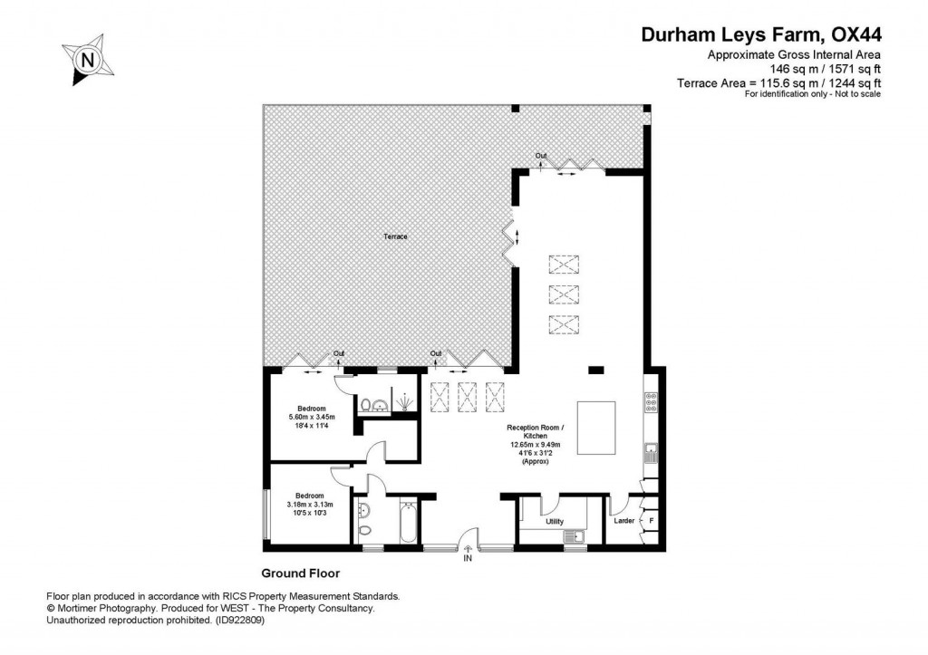 Floorplans For Rachel`s House, Durham Leys Farm, The Green