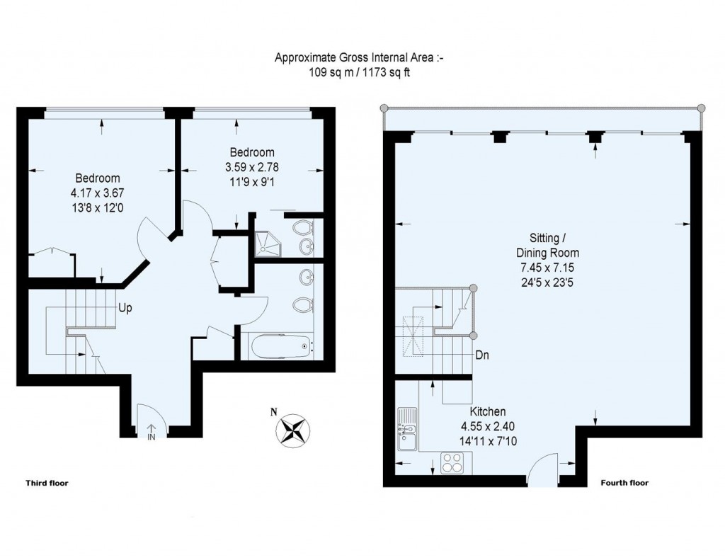 Floorplans For The Lion Brewery, St Thomas Street, Oxford