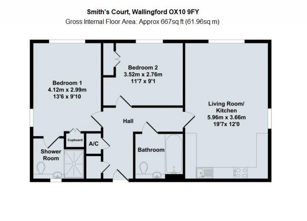 Floorplans For Smith Court, Wallingford