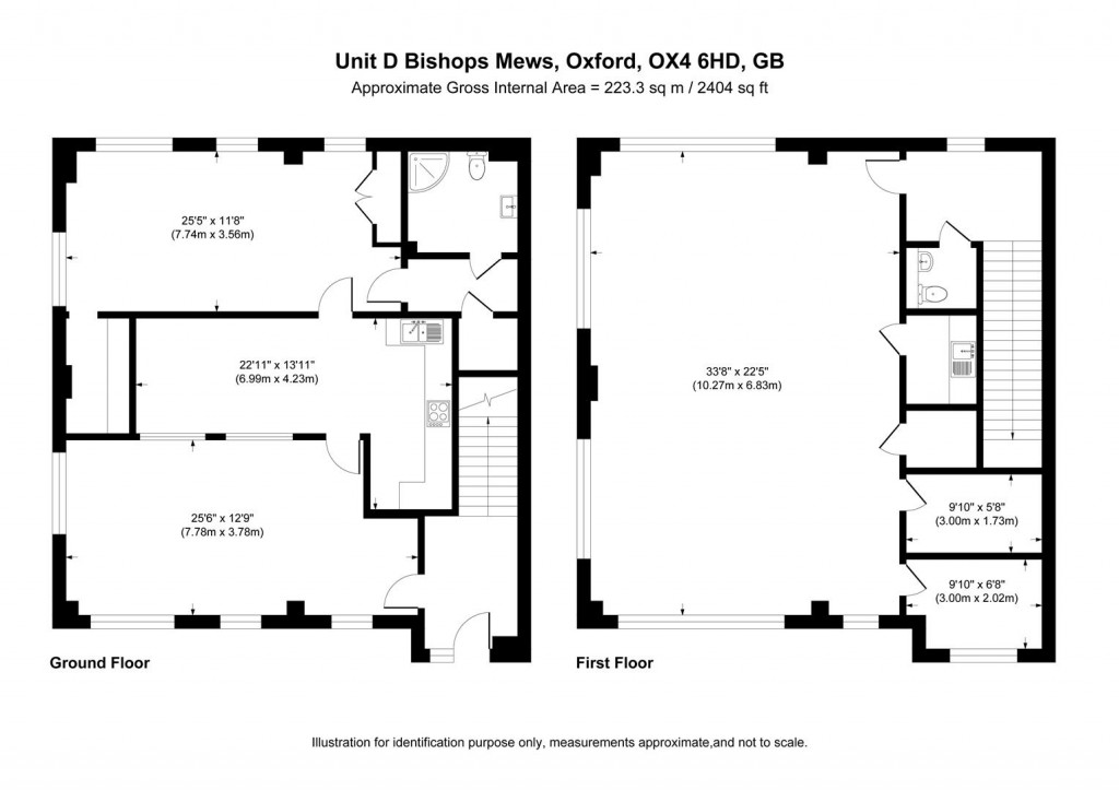 Floorplans For Transport Way, Cowley, Oxford