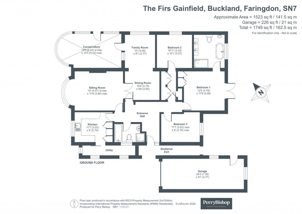 Floorplans For Gainfield, Nr Buckland, Faringdon