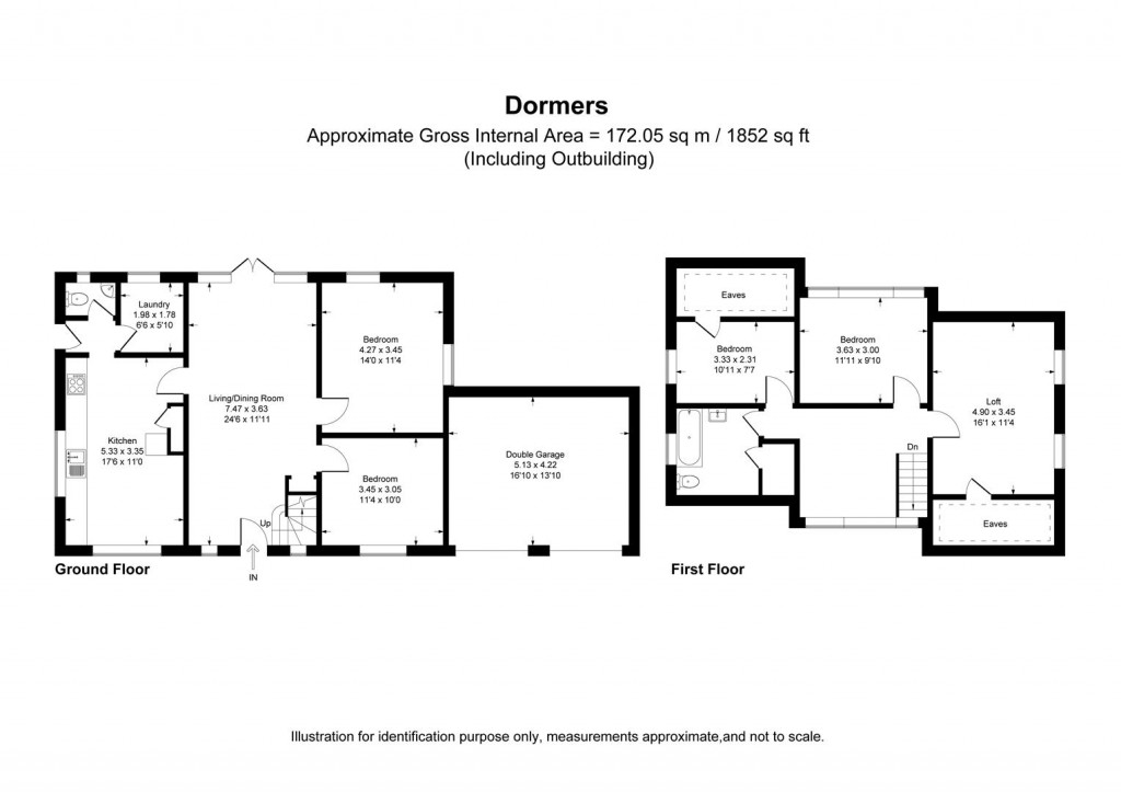Floorplans For Netherton Road, Appleton, Abingdon