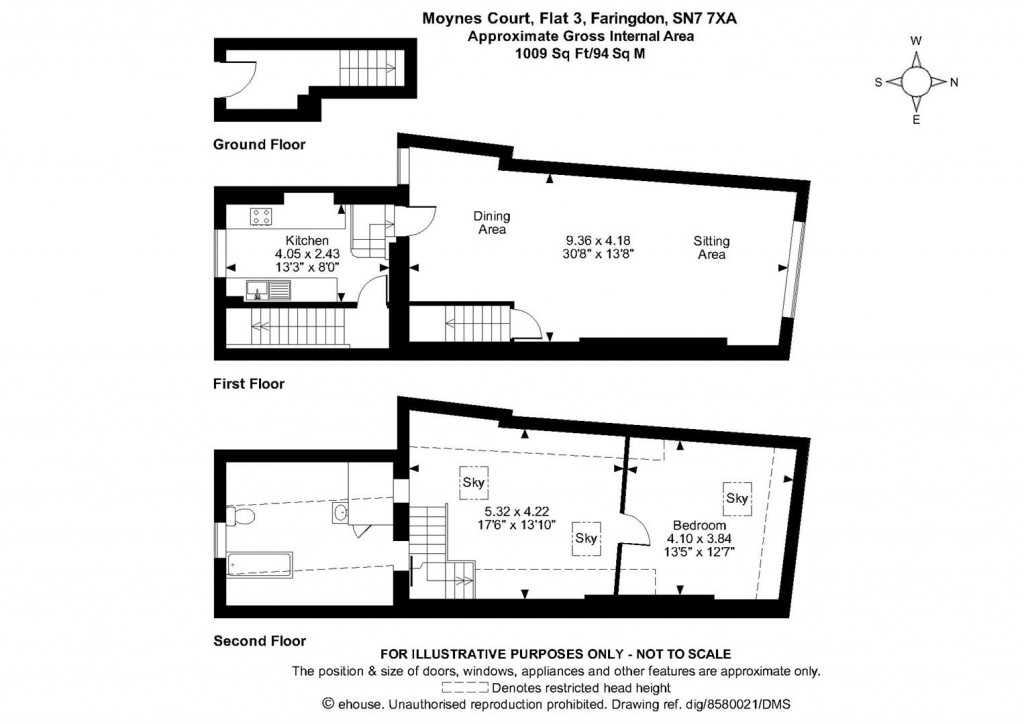 Floorplans For Moynes Court, Faringdon