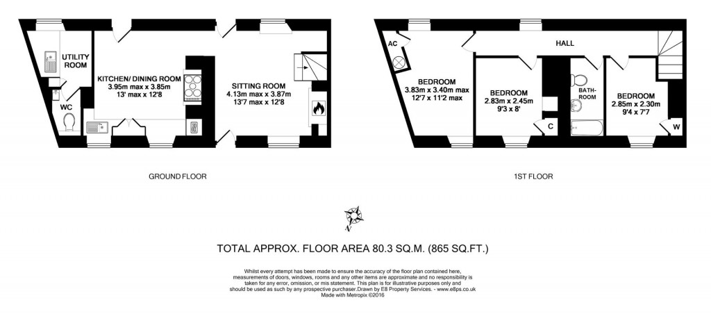 Floorplans For Main Street, Over Norton
