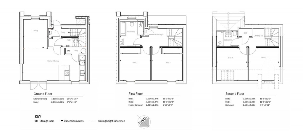 Floorplans For Windlass Court, Station Road, Grove, Wantage