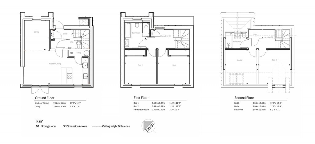 Floorplans For Windlass Court, Station Road, Grove, Wantage