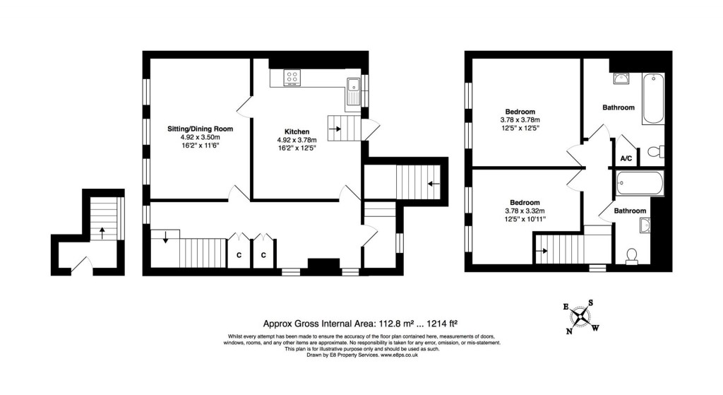 Floorplans For Market Place, Wantage, Oxon