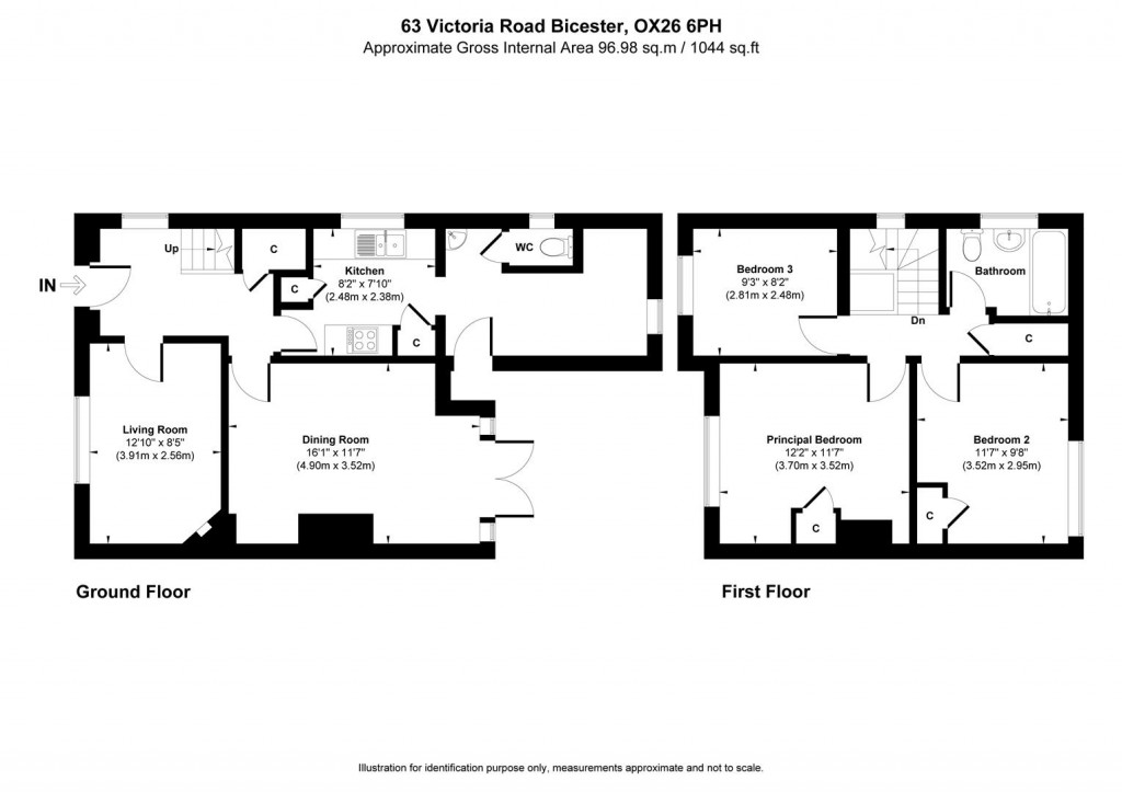 Floorplans For Victoria Road, Bicester