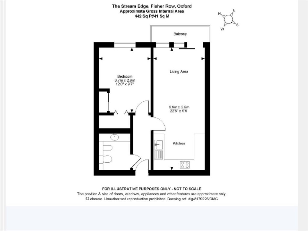 Floorplans For Stream Edge, Fisher Row, Oxford