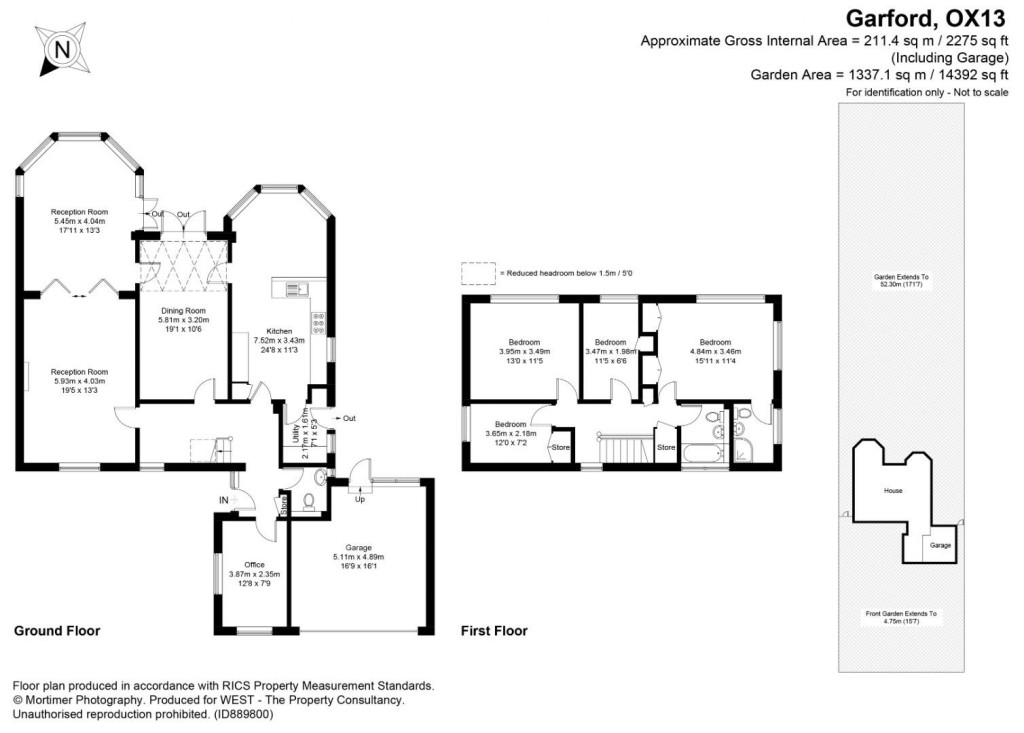 Floorplans For Garford, Nr Abingdon