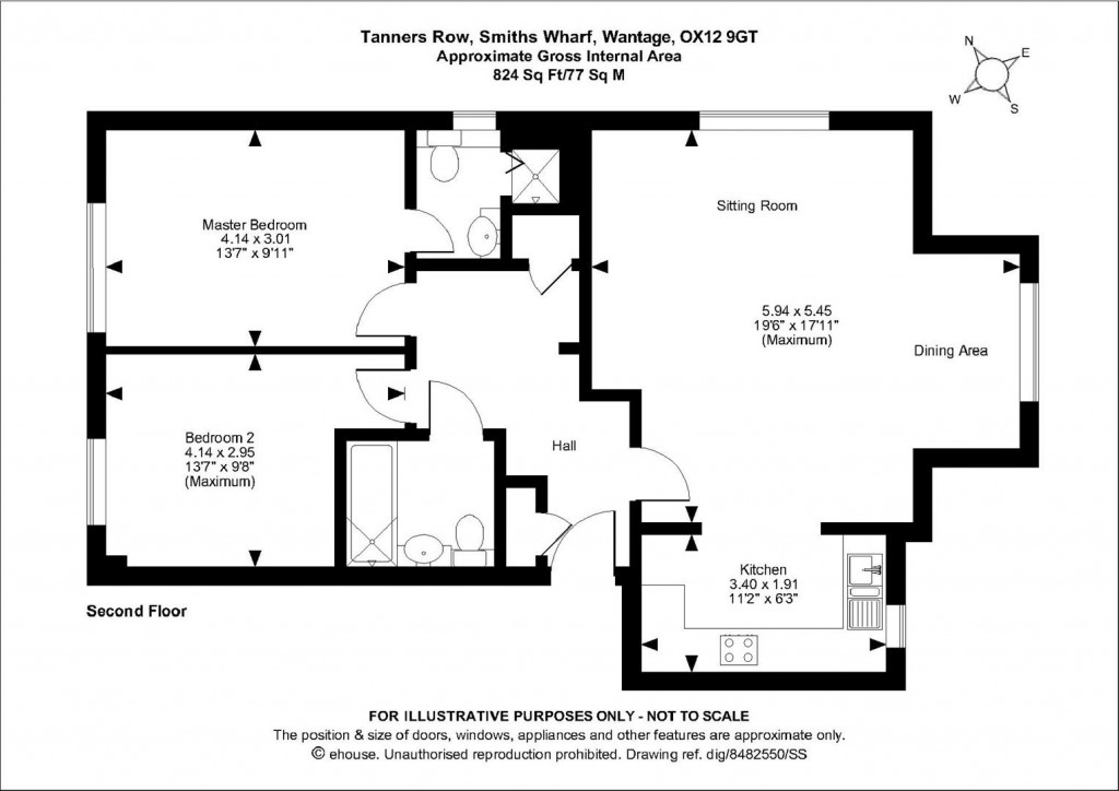 Floorplans For Tanners Row, Wantage